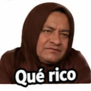 Qué rico - getsticker.com