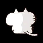 しろねこ♡まるのシンプルな日常挨拶