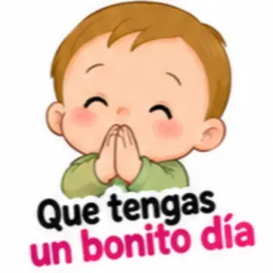 Que tengas un bonito día - getsticker.com