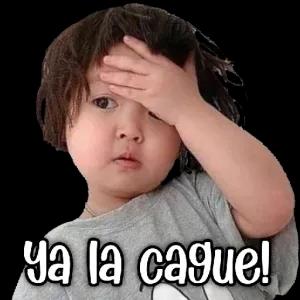 ya la cagué! - getsticker.com