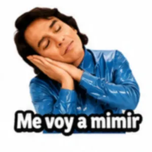 Me voy a mimir - getsticker.com