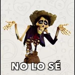 NO LO SÉ - getsticker.com