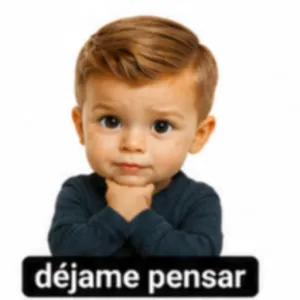 déjame pensar - getsticker.com