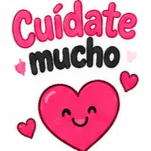 Cuídate mucho - getsticker.com