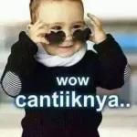 wow cantiknya..
