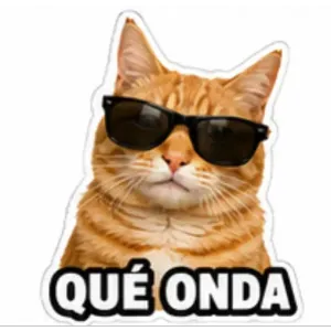 QUÉ ONDA - getsticker.com