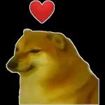 Pegatinas divertidas de perros