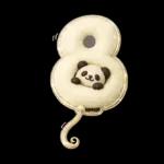 ぷっくり3D★パンダの誕生日