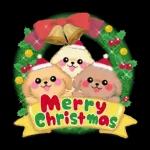 Animation only icon かわいいトイプードルの冬