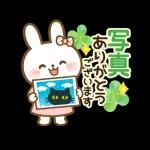 スタンプ · やさしいうさぎ