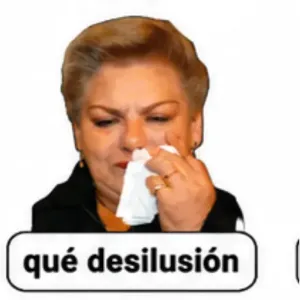 qué desilusión - getsticker.com