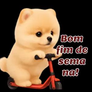 Bom fim de semana! - getsticker.com