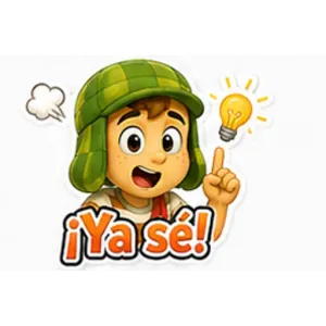 ¡Ya sé! - getsticker.com