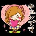 ほのぼのカノジョ♡春～初夏♪敬語スタンプ