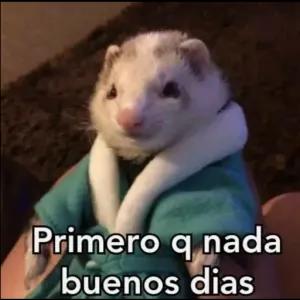 Primero q nada buenos dias - getsticker.com