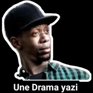 Une Drama yazi - getsticker.com