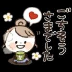 【日常】挨拶♡おだんごスマイルガール♡