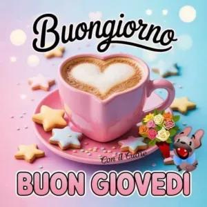 Buongiorno Con il cuore BUON GIOVEDI - getsticker.com
