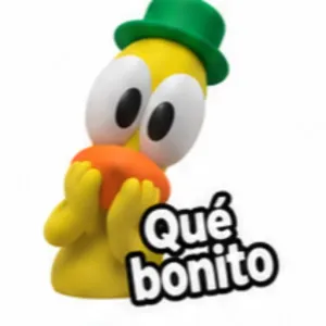Qué bonito - getsticker.com