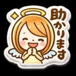ぷっくりシール風♡女の子