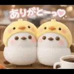 可愛いシマエナガ