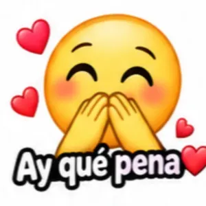 Ay qué pena - getsticker.com