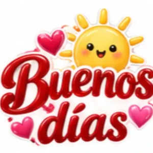 Buenos días - getsticker.com