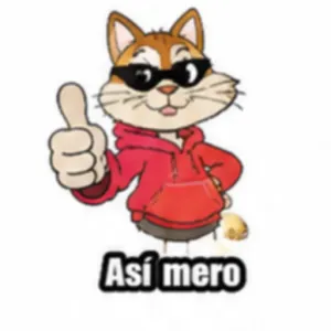 Así mero - getsticker.com