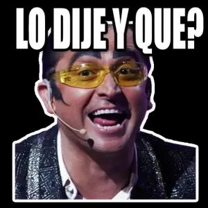 LO DIJE Y QUE? - getsticker.com