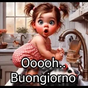 Ooooh.. Buongiorno - getsticker.com