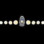 캠핑 감성 구분선