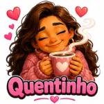 Adesivos de Menina de Inverno