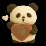 もちもち3D★北欧パンダ冬のやさしさ