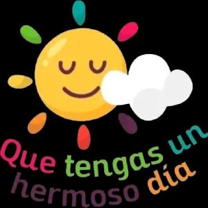 Que tengas un hermoso día - getsticker.com