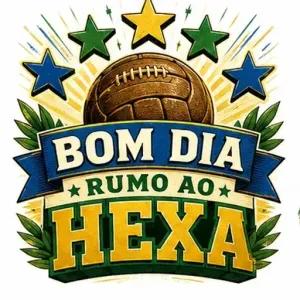 BOM DIA RUMO AO HEXA - getsticker.com
