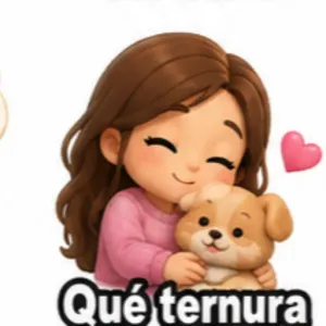 Qué ternura - getsticker.com