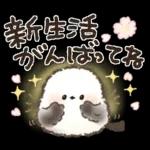 ずっと使える！ふわふわシマエナガ❤️春