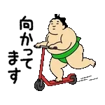 動くおすもうちゃん【アツい日も使える】
