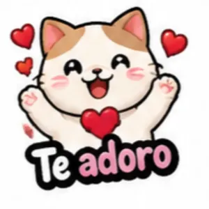 Te adoro - getsticker.com