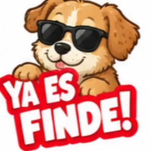 YA ES FINDE! - getsticker.com