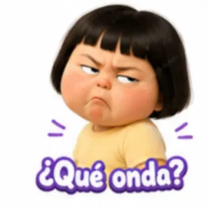 ¿Qué onda? - getsticker.com