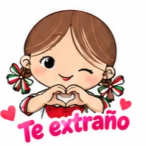 Te extraño - getsticker.com