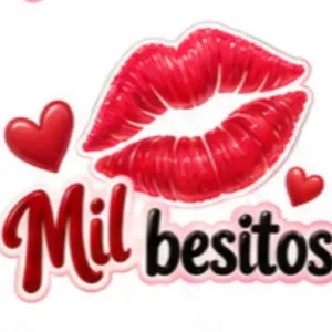 Mil besitos - getsticker.com