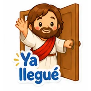 Ya llegué - getsticker.com