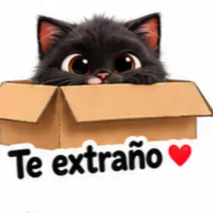 Te extraño - getsticker.com