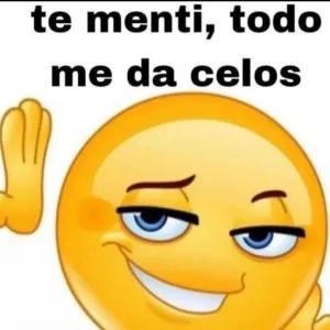 te menti, todo me da celos - getsticker.com