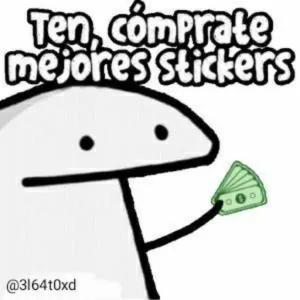 Ten, cómprate mejores stickers - getsticker.com