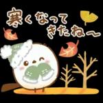 正月エナガさんとシマエナガさん2