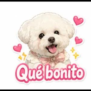 Qué bonito - getsticker.com