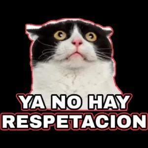 YA NO HAY RESPETACION - getsticker.com